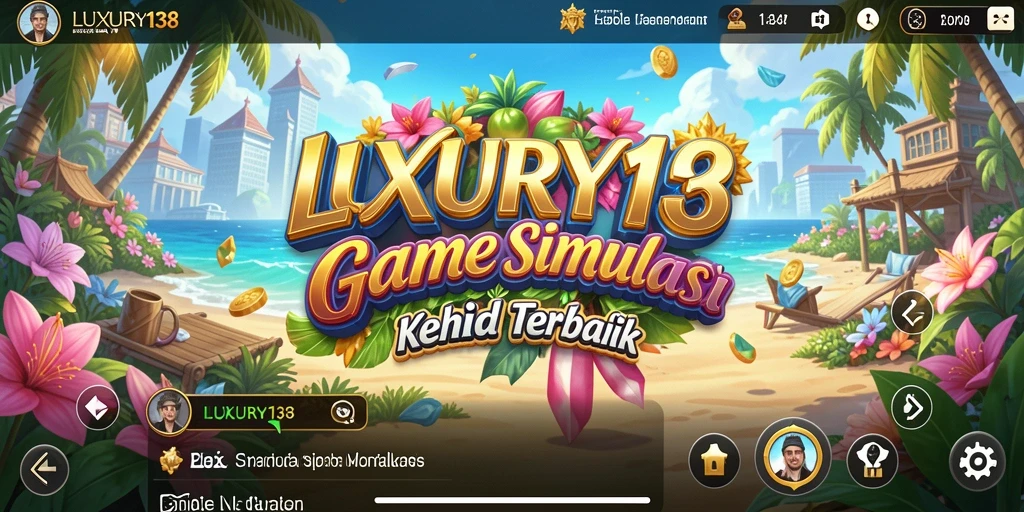 Screenshot gameplay LUXURY138 yang menampilkan grafis menawan.