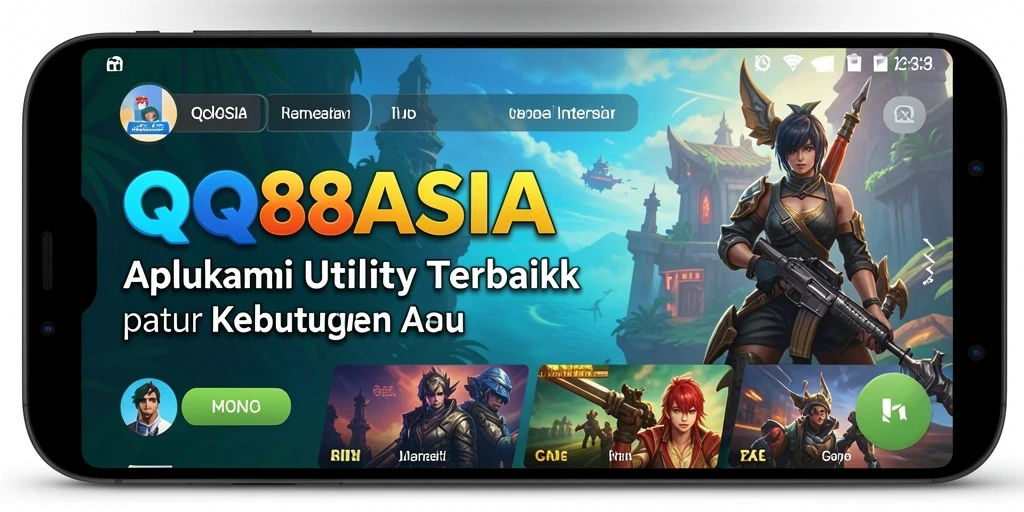 Tampilan aplikasi QQ88ASIA untuk pengelolaan Utility yang efisien.