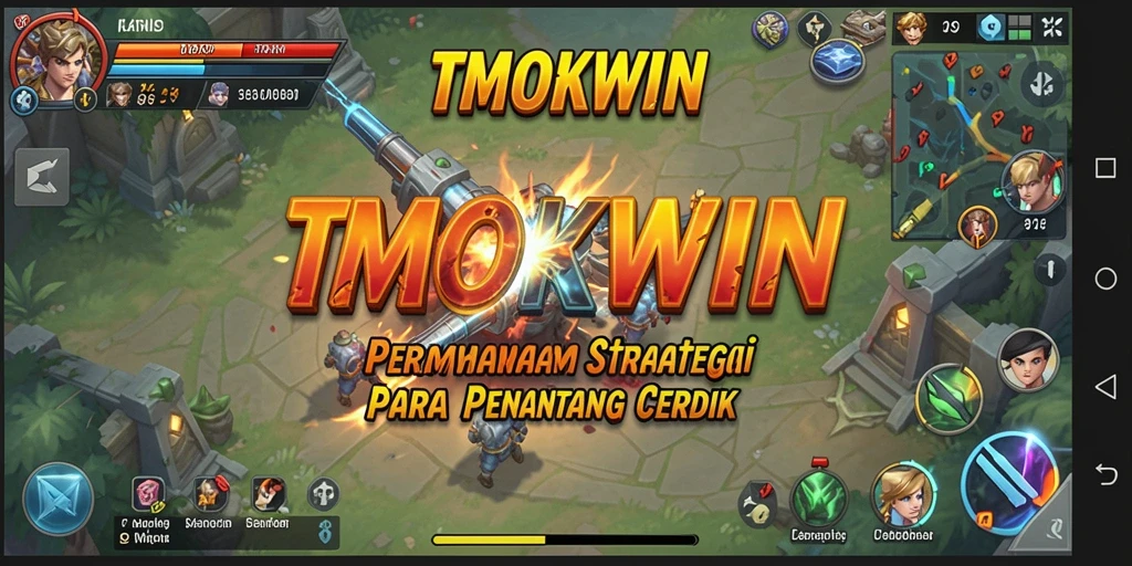 Tampilan gameplay strategi yang menegangkan di TMOKWIN.